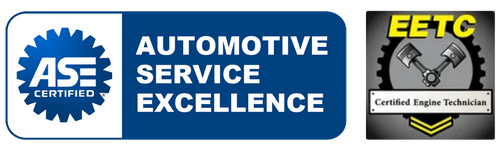 Automotive Service Excellence and EETC certifications